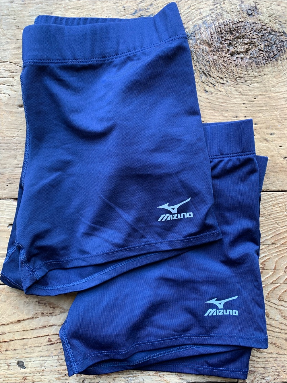Two pairs NAVY Mizuno Volleyball Shorts